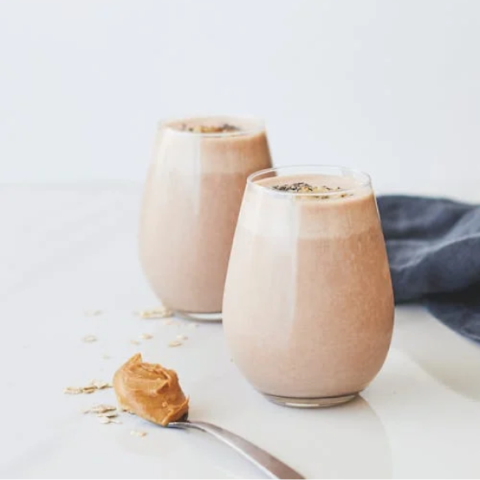 Banana & Peanut Butter Protein Smoothie